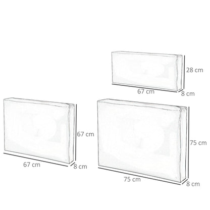 Outdoor Seat Cushion Set