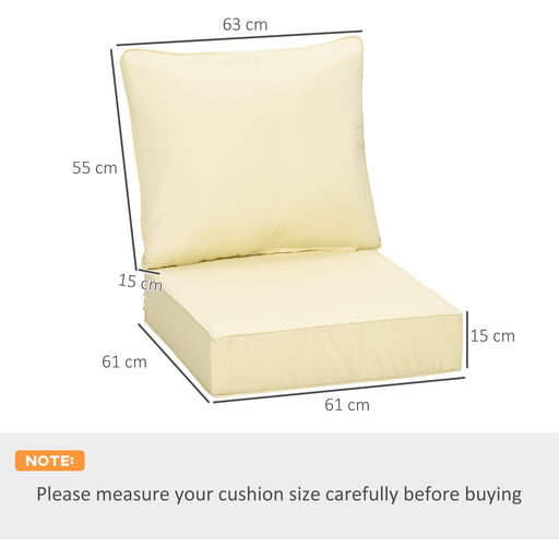 Outdoor Seat Cushion Set