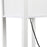 Standing Lamp, Floor Light with 4-Tier Storage Shelf, Reading Standing Lamp White