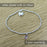 My Wonderful Mum Heart Charm Sentiments Friendship Bracelet