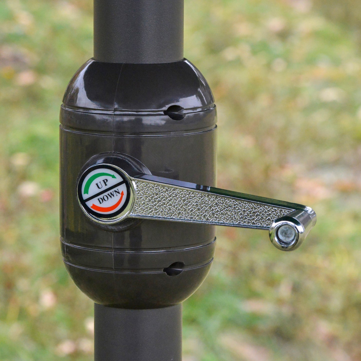 4.6m Garden Parasol Double-Sided Sun Umbrella Patio Market Shelter Canopy Shade Outdoor with Cross Base – Off White