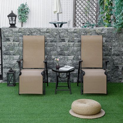 Outdoor Lounge Chair Set