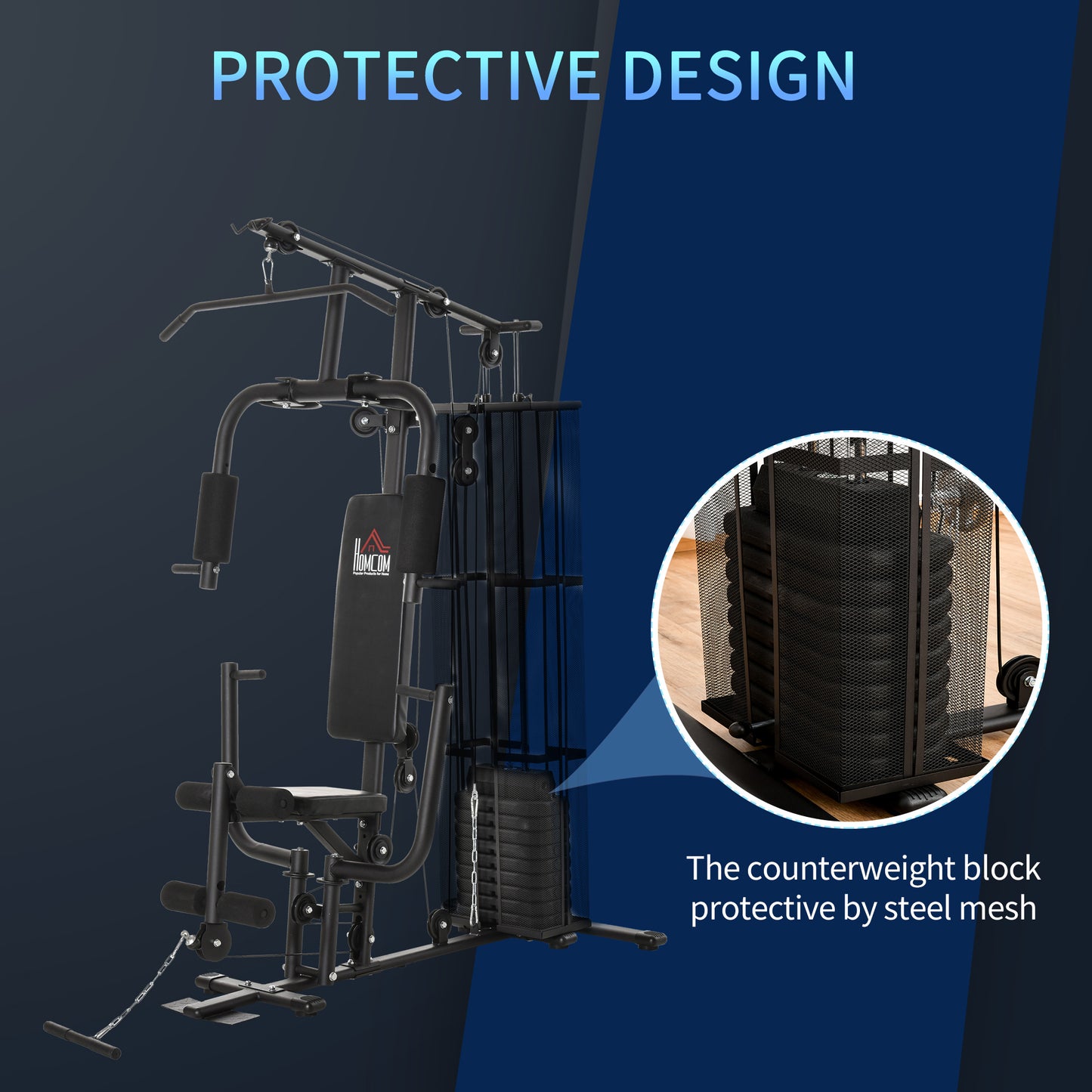 Multi-Exercise Gym Station