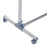 Heavy Duty Clothes Hanger Garment Rail Hanging Display Stand Rack w/ Wheels Adjustable