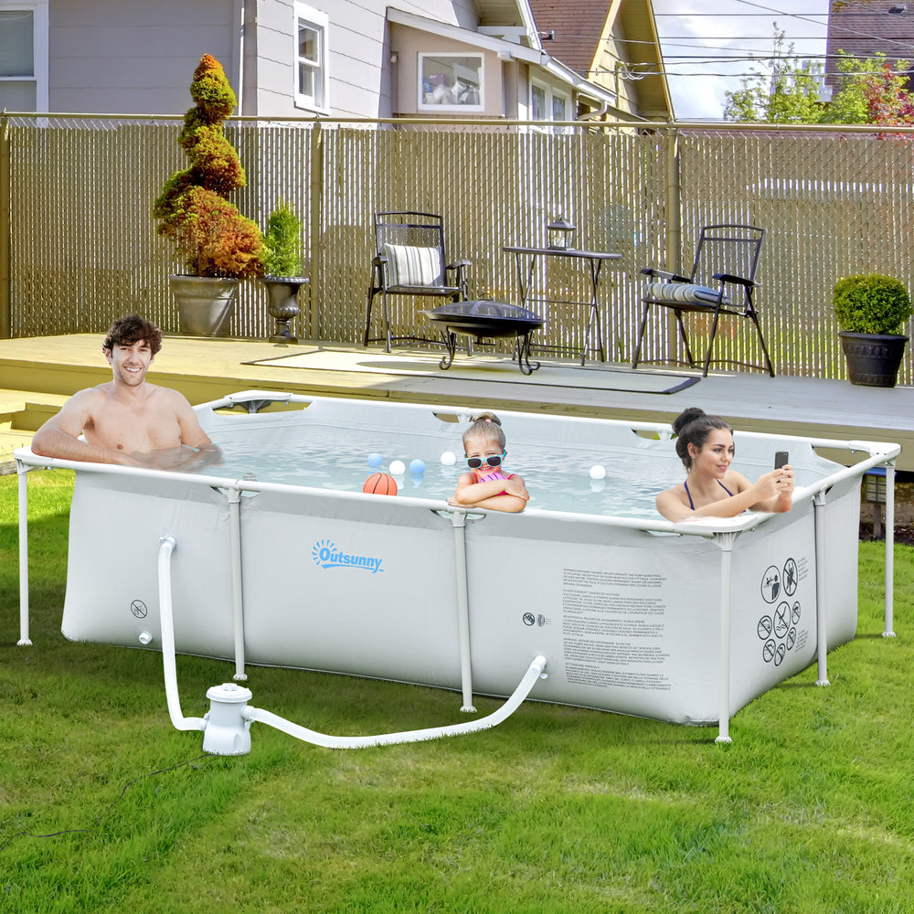 Family Size Frame Pool