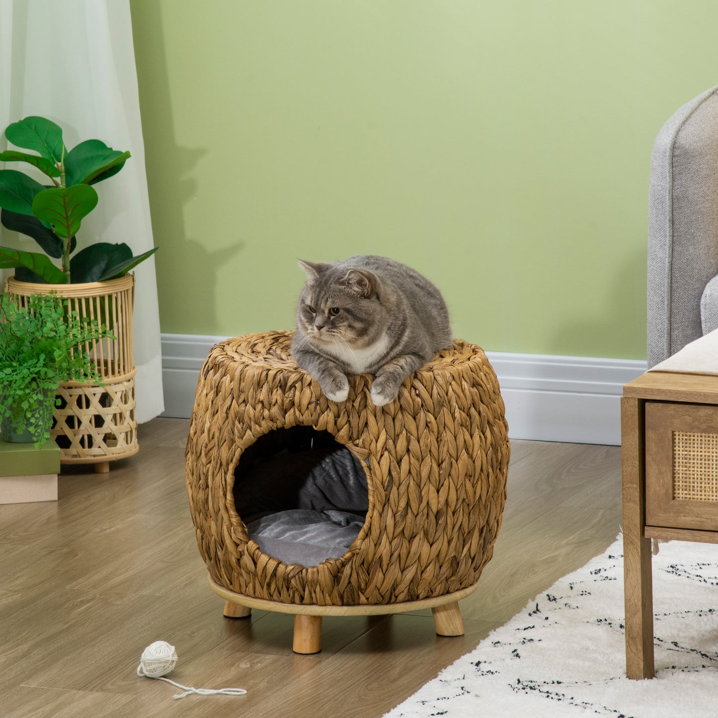 Rattan Cat House