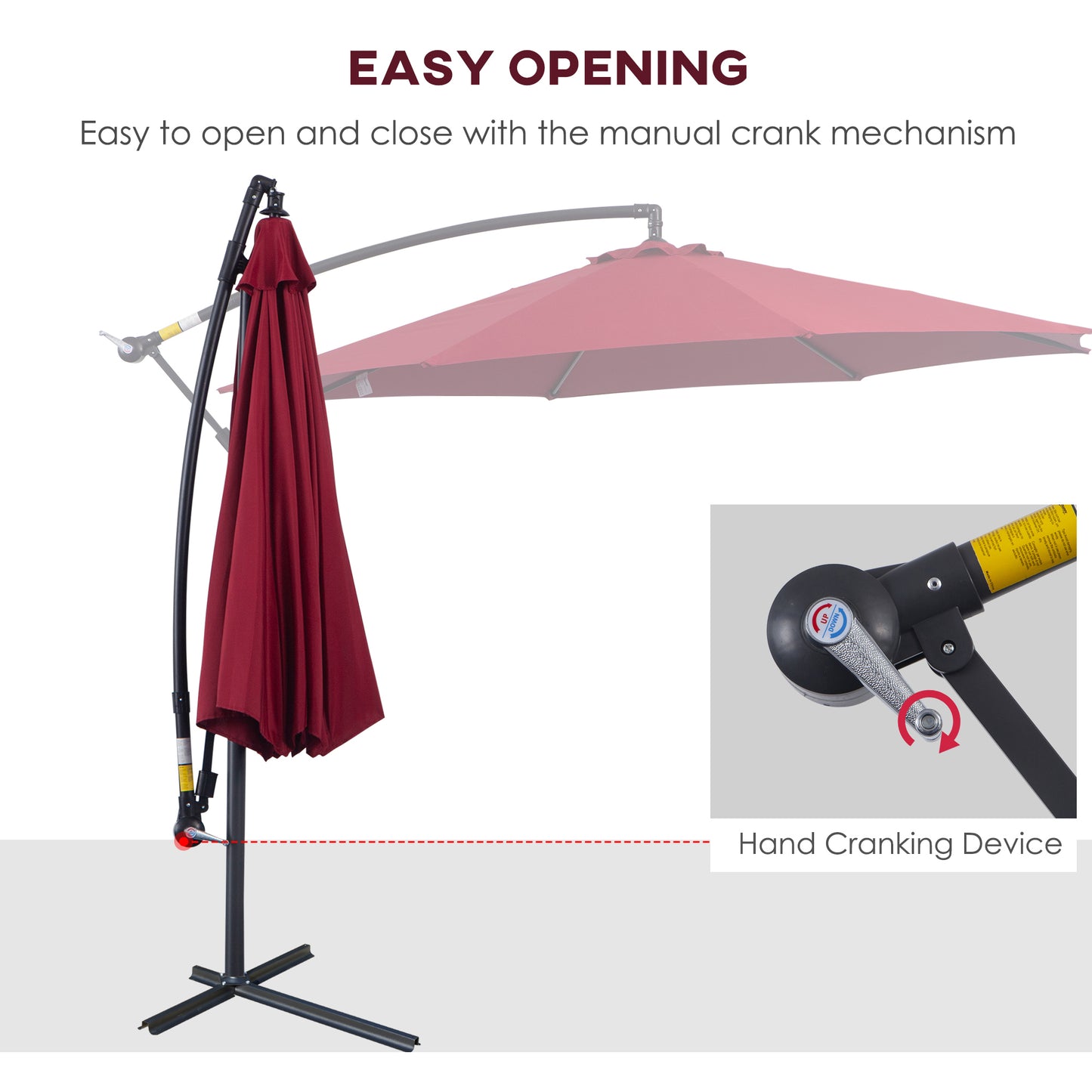 Patio Offset Umbrella