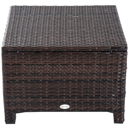 Rattan Ottoman