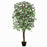 160cm/5.2FT Artificial Ficus Silk Tree with Nursery Pot, Decorative Fake Plant, for Indoor Outdoor Décor