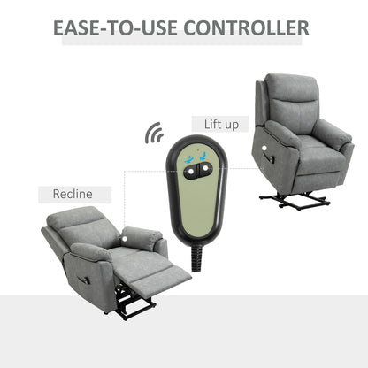 Power Lift Chair Recliner Chair in Grey
