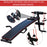 Sit Up Workout Bench, Steel-Black Red