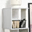 Modern 5-Tier Bookshelf, Freestanding Bookcase Storage Shelving for Living Room Home Office Study, Light Grey