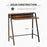 Writing Desk Computer Table Home Office PC Laptop Workstation Storage Shelf Color Rustic Brown