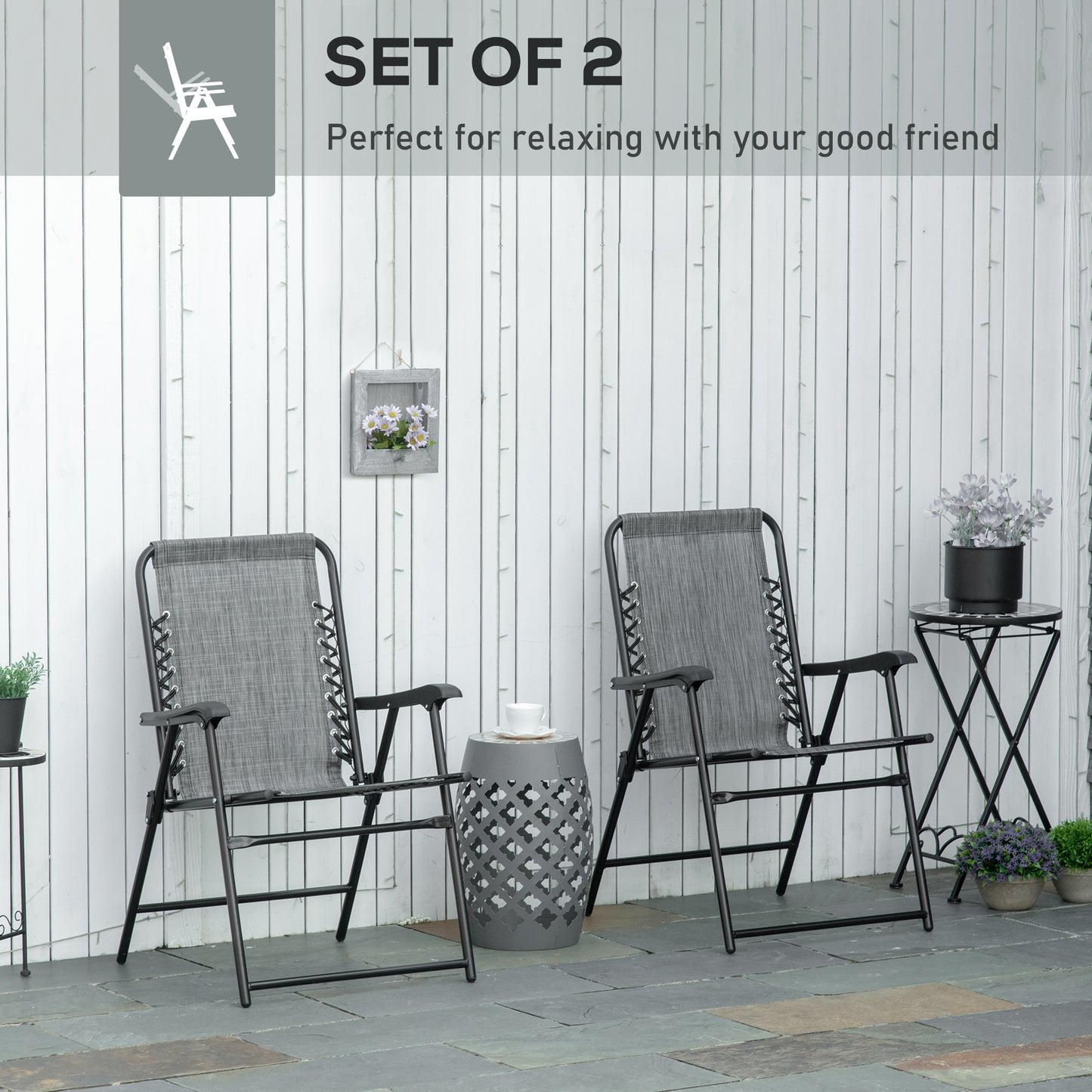 Folding Chair Set