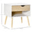 Bedside Table with Drawer and Shelf, Modern Nightstand, End Table for Bedroom, Living Room