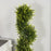 Set Of 2 Artificial Tree 90cm/3FT Artificial Spiral Topiary Trees w/ Pot Fake Indoor Outdoor Greenery Plant Home Office Garden Décor Green