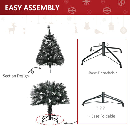 4ft Snow-Tipped Artificial Christmas Tree with White Berries