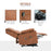 Power Lift Chair - Soft Faux Leather Brown