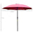 Φ2.6M Umbrella Parasol-Red