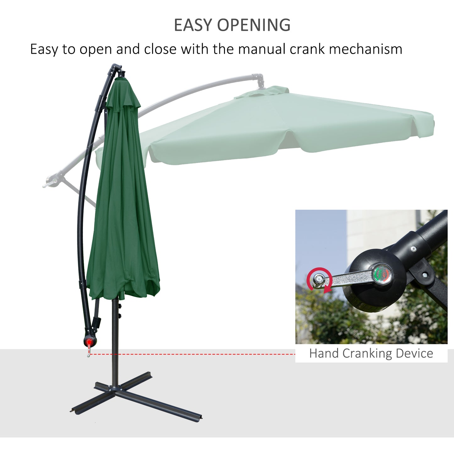 Patio Offset Umbrella