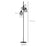 Industrial 3-Light Floor Lamp, Dimmable Standing Lamp with Metal lampshades for Living Room, Bedroom, Dinging Room, Study, Black