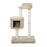 96cm Cat Tree, Cat Condo Tree Tower for Indoor Cats, Cat Activity Centre with Scratching Posts, Plus Perch - Beige