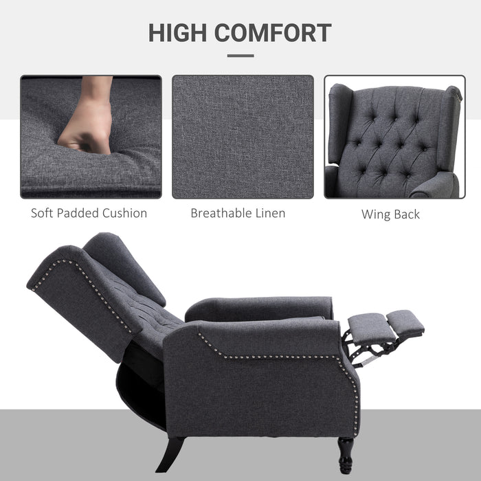 Recliner Armchair with Footrest