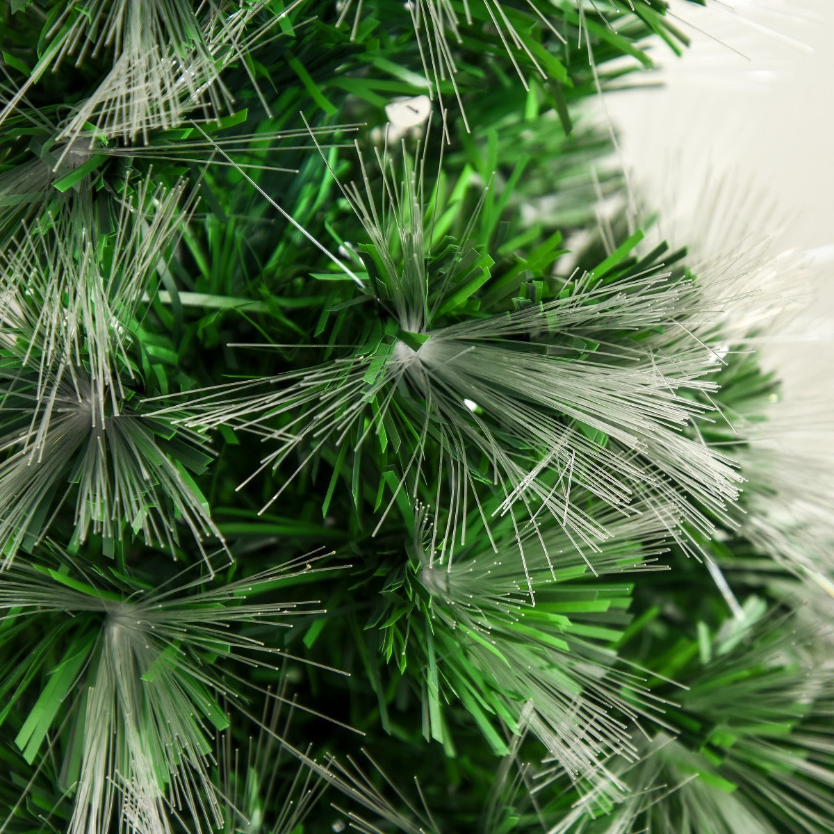 4ft Pre-Lit Fibre Optic Christmas Tree with 130 Multicolour LEDs