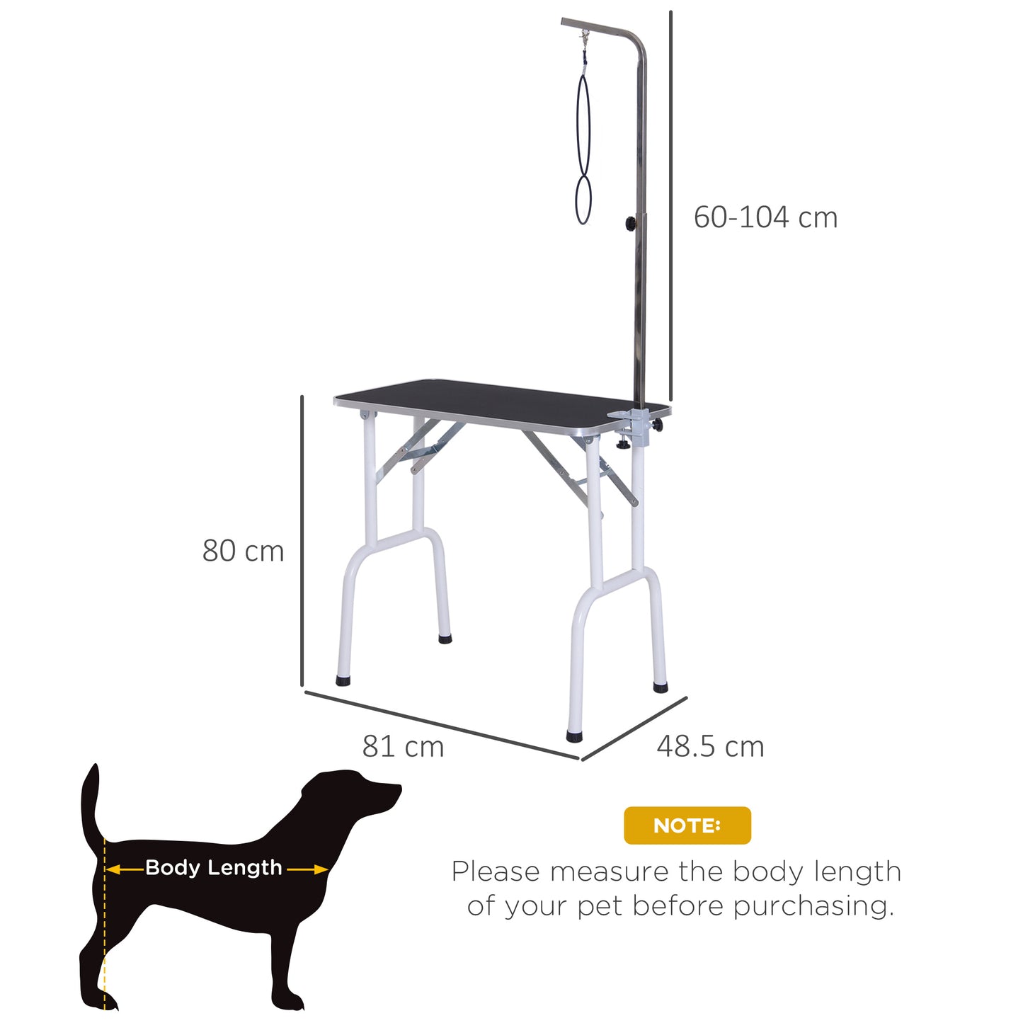 Pet Grooming Table