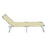 Portable Adjustable Lounger,Oxford Cloth-Beige