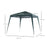 Outsunny Slant Leg Pop Up Gazebo with Carry Bag, Height Adjustable Party Tent Instant Event Shelter for Garden, Patio, ( 3 M √¢¬Ä¬ö√É¬†√É¬∂√¢¬à¬ö√¢¬â¬• 3 M Base / 2.5 M √¢¬Ä¬ö√É¬†√É¬∂√¢¬à¬ö√¢¬â¬• 2.5 M Top, Green)