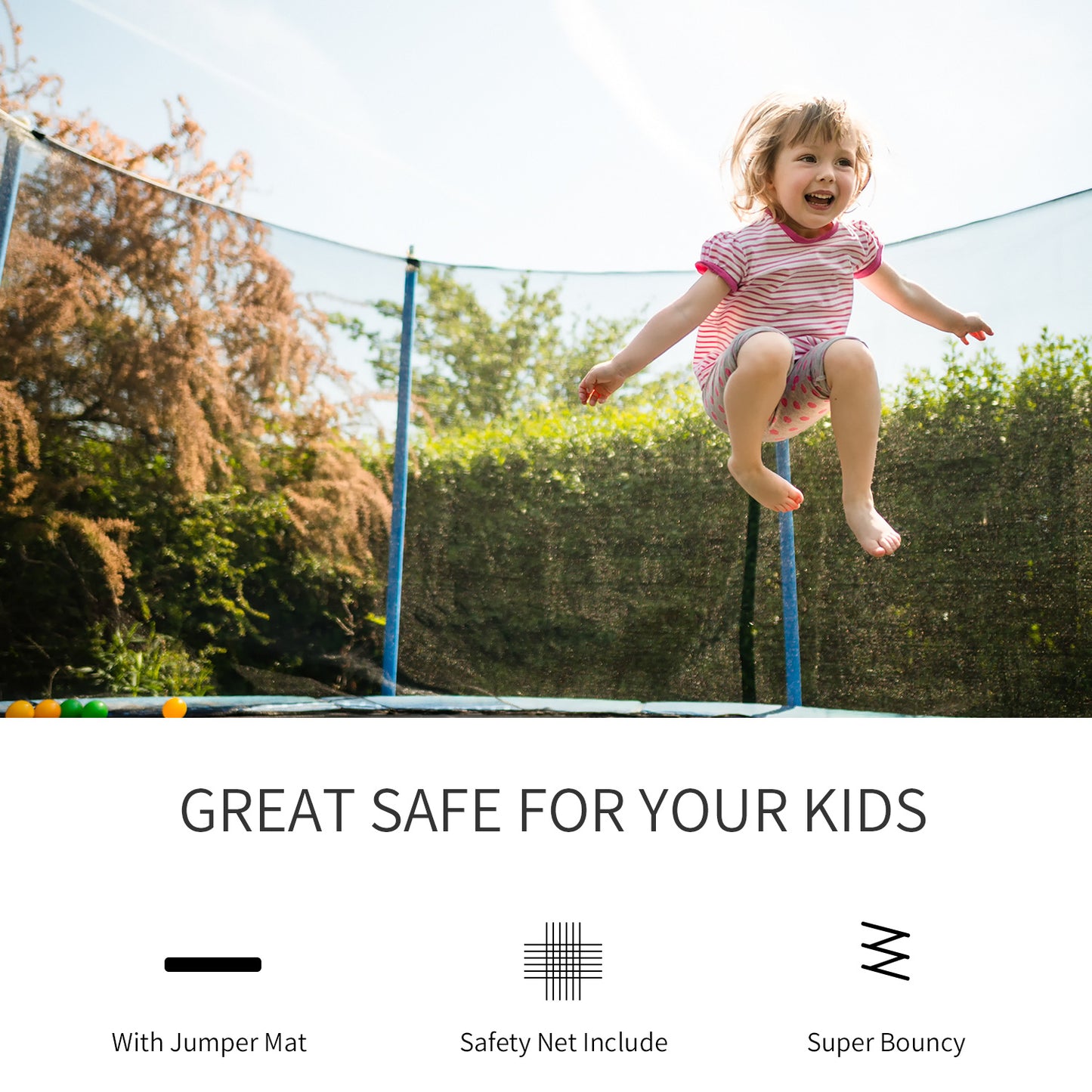 Trampoline Protection Net