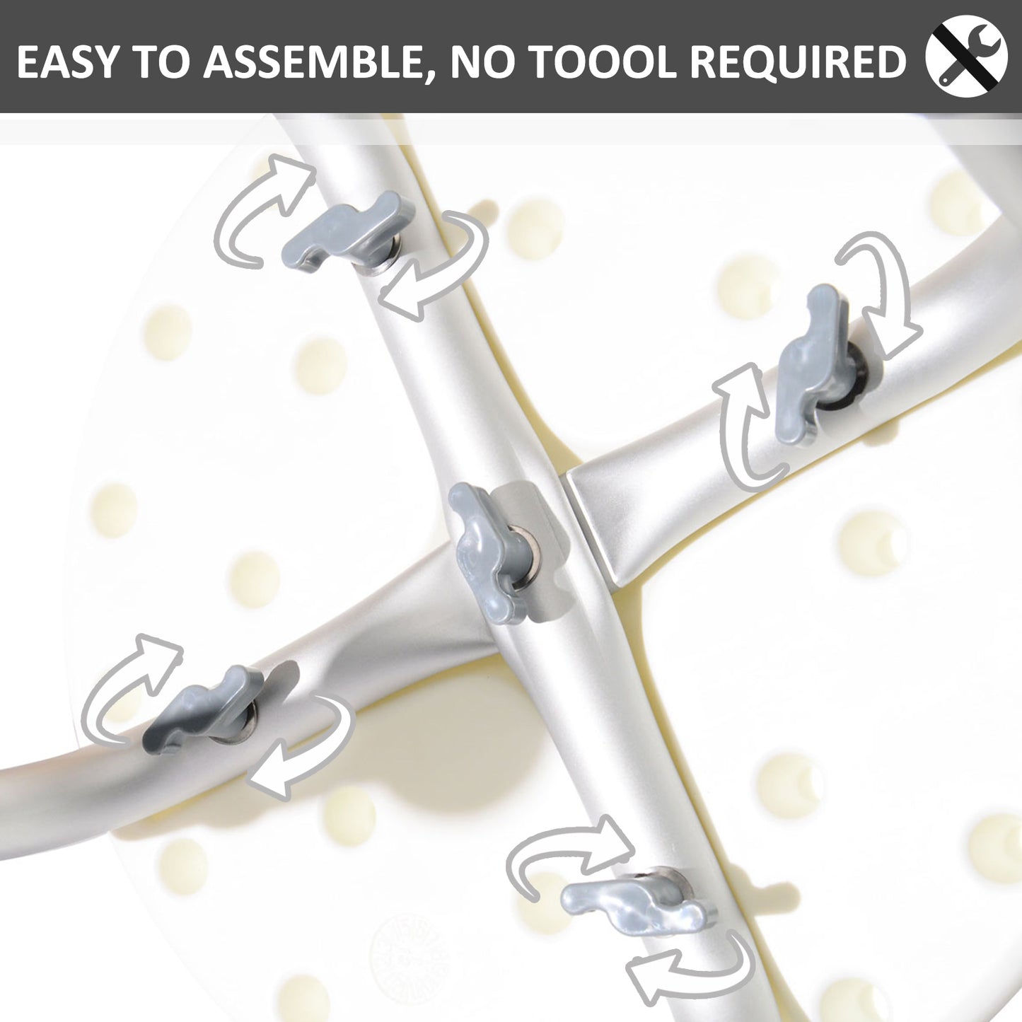 Bath Chair Shower Seat Safety Bathroom Elderly Aids Adjustable Positions