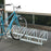 Bike Stand Parking Rack Floor or Wall Mount Bicycle Cycle Storage Locking Stand (4 Racks, Silver)