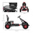 Children Pedal Go Kart, Racing Go Cart with Adjustable Seat, Inflatable Tyres, Shock Absorb, Handbrake, for Boys and Girls Ages 5-12, Red