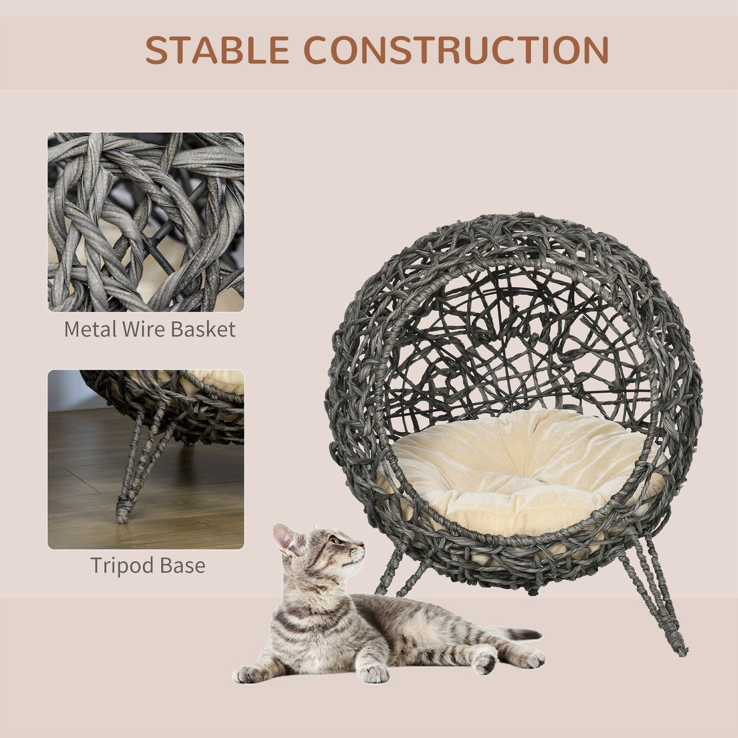 Rattan Cat House