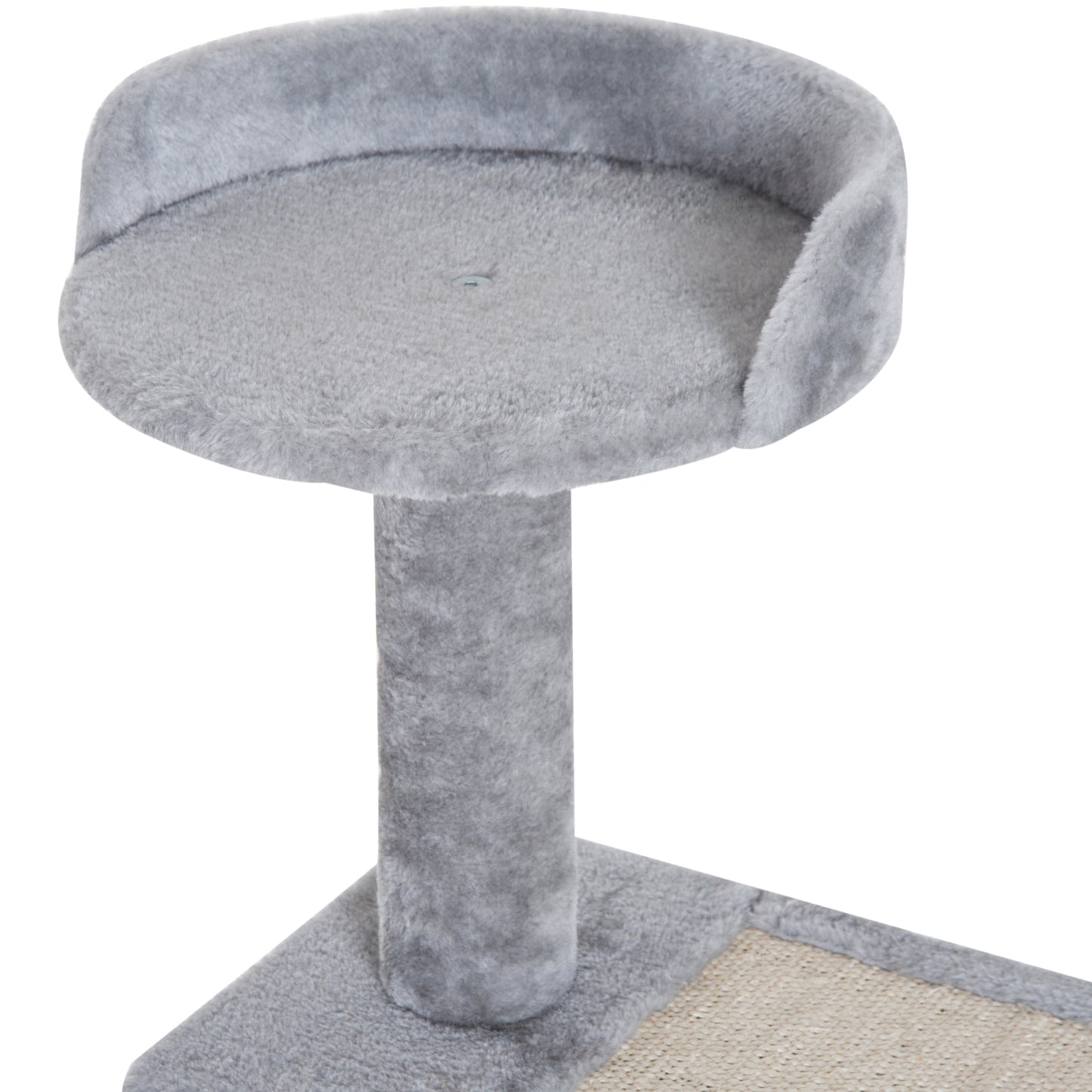 100 cm Cat Tree for Indoor Cats Kitten Scratch Scratching Post Climbing Tower Activity Center Grey
