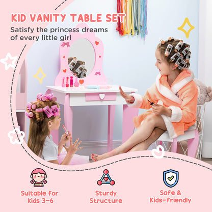 Kids Dressing Table Set