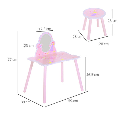 Kids Dressing Table Set