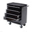 Cold Rolled Steel 5-Drawer Rolling Tool Storage Cabinet Tool Chest Black