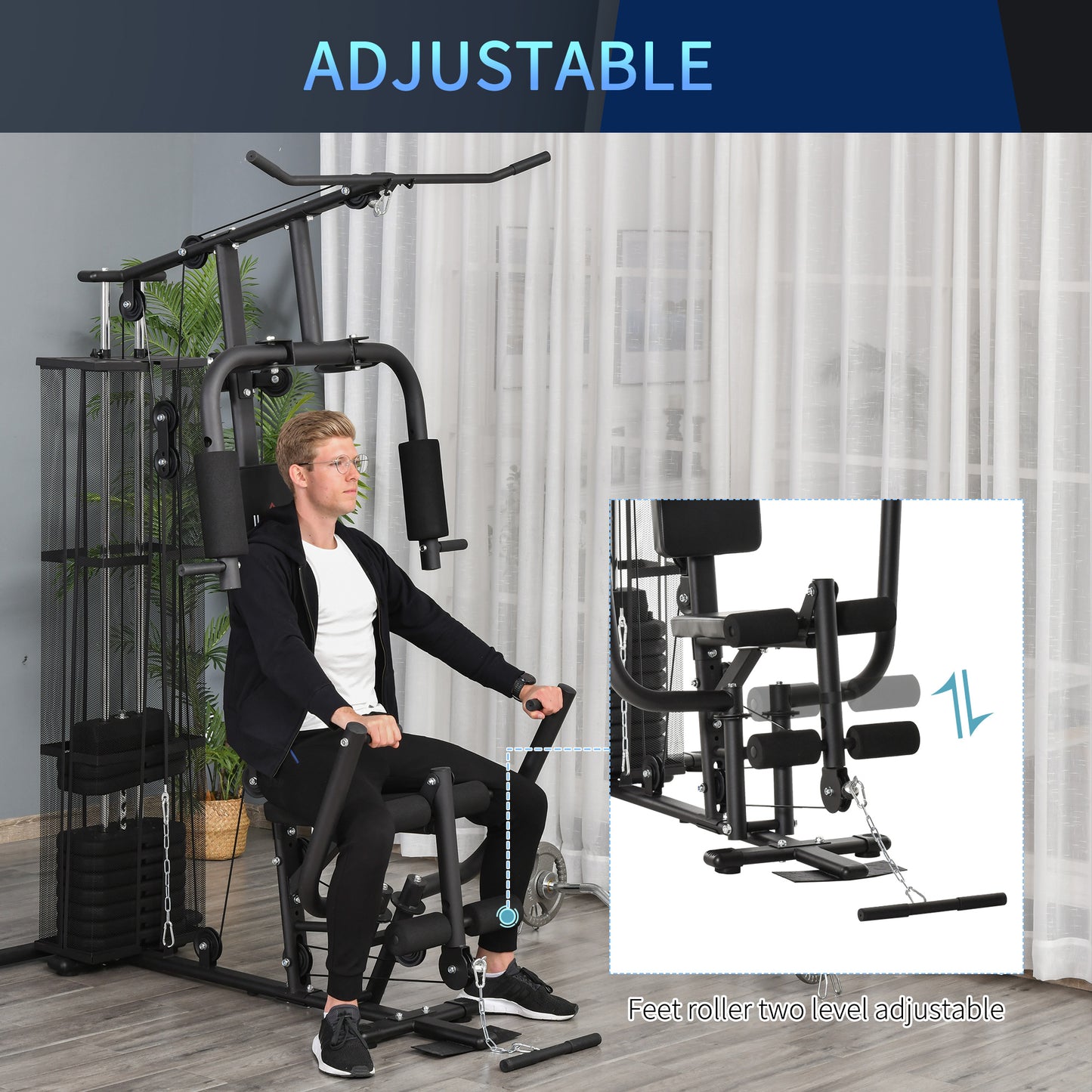 Multi-Exercise Gym Station
