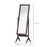 Freestanding Dressing Mirror Bedroom Tall Adjustable Angle 148x47cm Brown