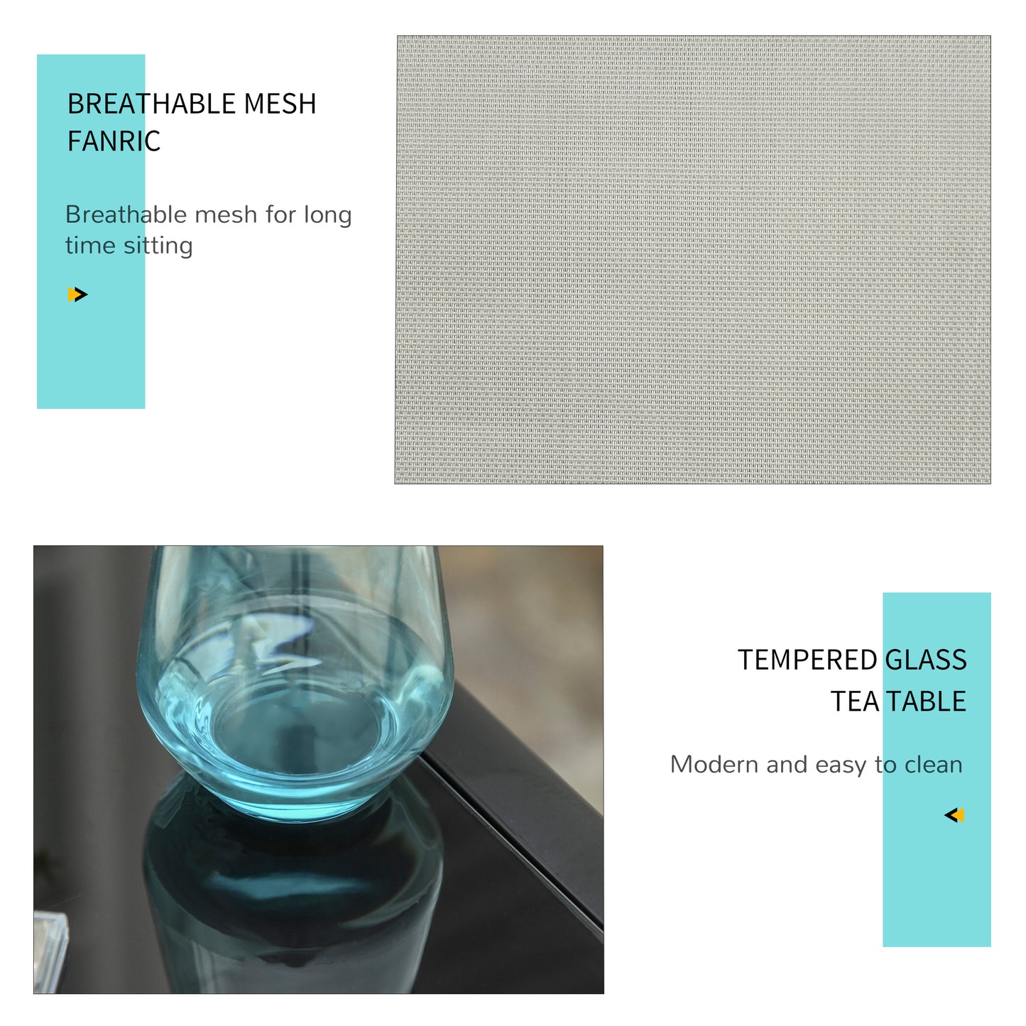 Outdoor Lounge Chair Set