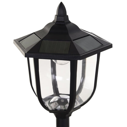 Solar Powered LED Sensor Lamp Post