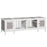 Wooden Rabbit Hutch Guinea Pig Cage Separable Bunny Run Small Bunny House w/ Slide Out Tray, 161 x 50.5 x 53.3cm - Grey