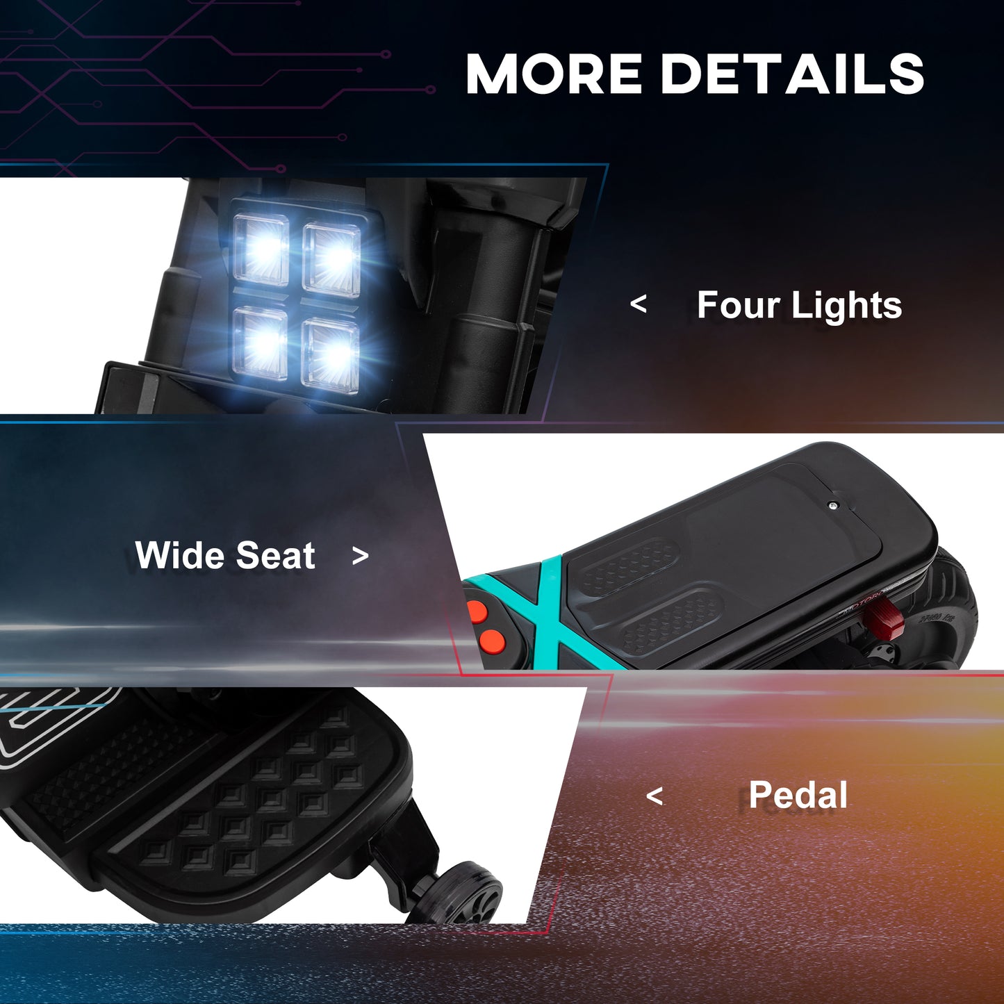 Electric Ride-on Motorcycle