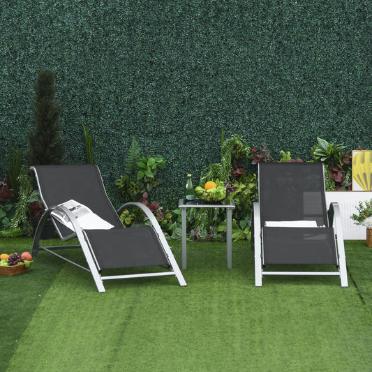 Outdoor Lounge Chair Set