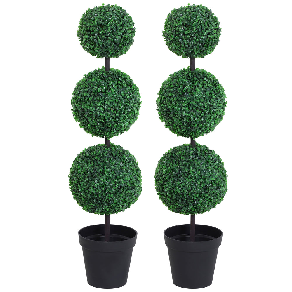 Artificial Taro tree - 1.12m tall (set of 2)