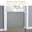 Retractable Dog Gate Stair Gate Safety Pet Barrier for Home Doorway Room Divider Stair Guard Grey 115L x 82.5H cm